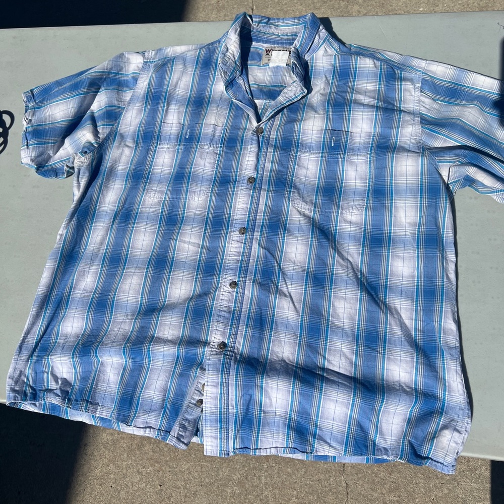 Button down work shirt